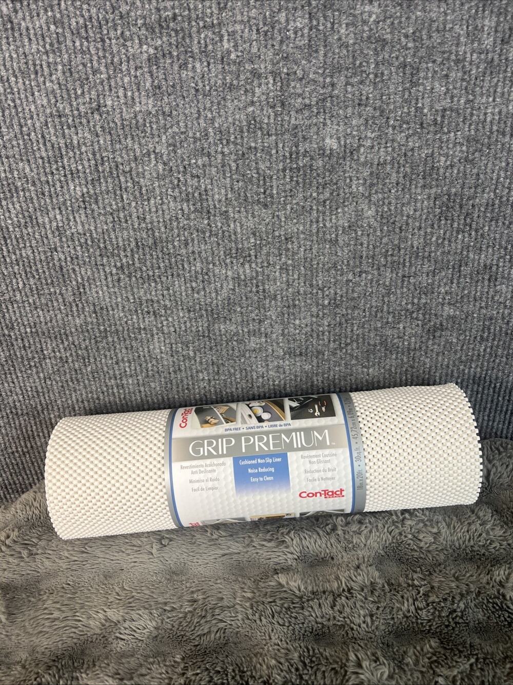 20ft x 18in - Con-Tact Grip Premium Shelf Liner. NEW